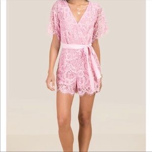 Francesca’s Pink Romper